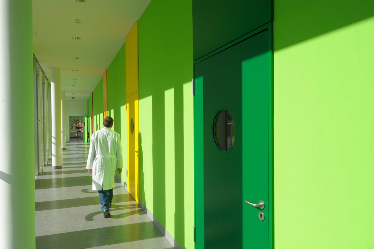 Die Laborräume im IZB