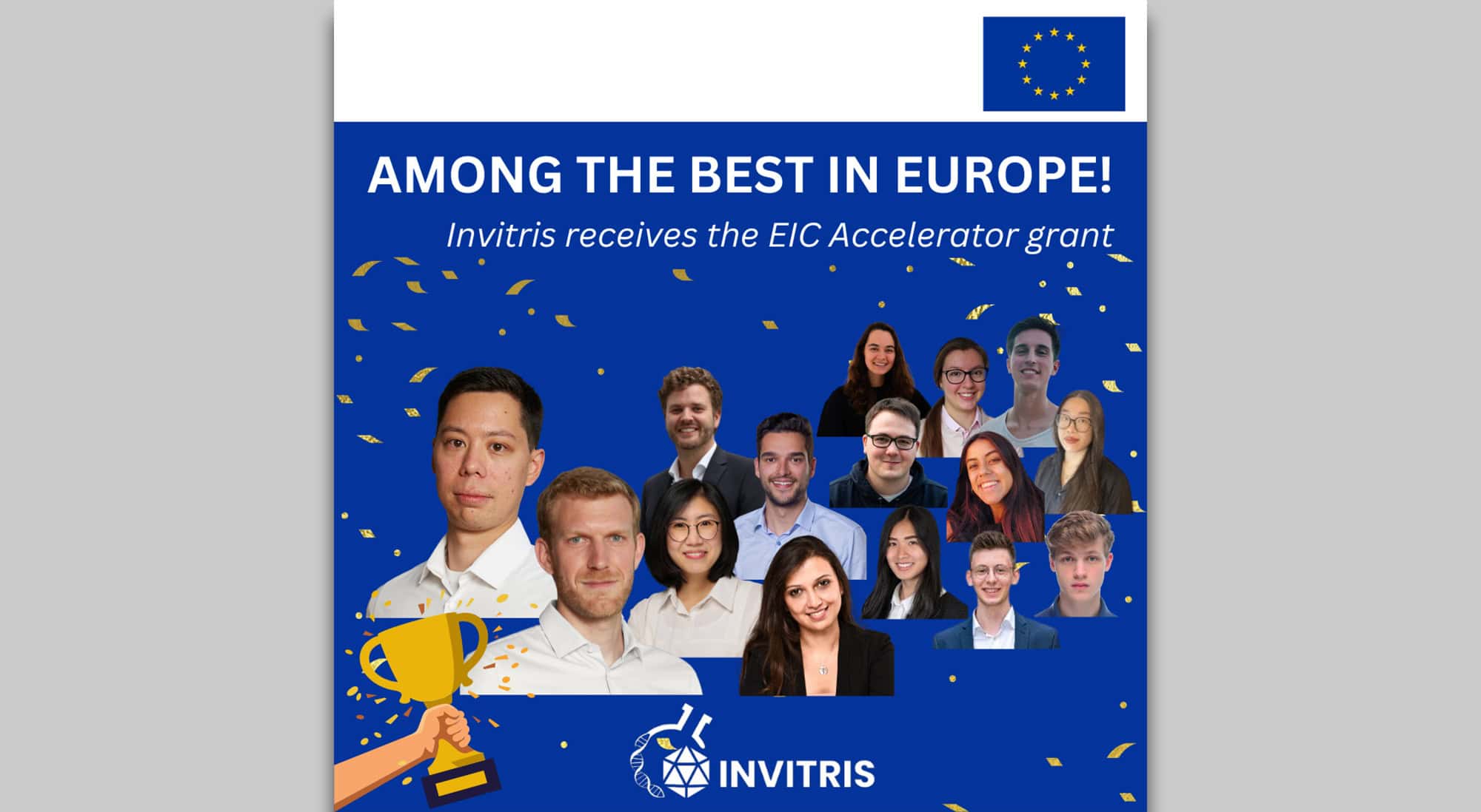 Invitris wird für den EIC Accelerator ausgewählt, um die personalisierte Medizin zu skalieren und Lösungen gegen antimikrobielle Resistenzen voranzubringen