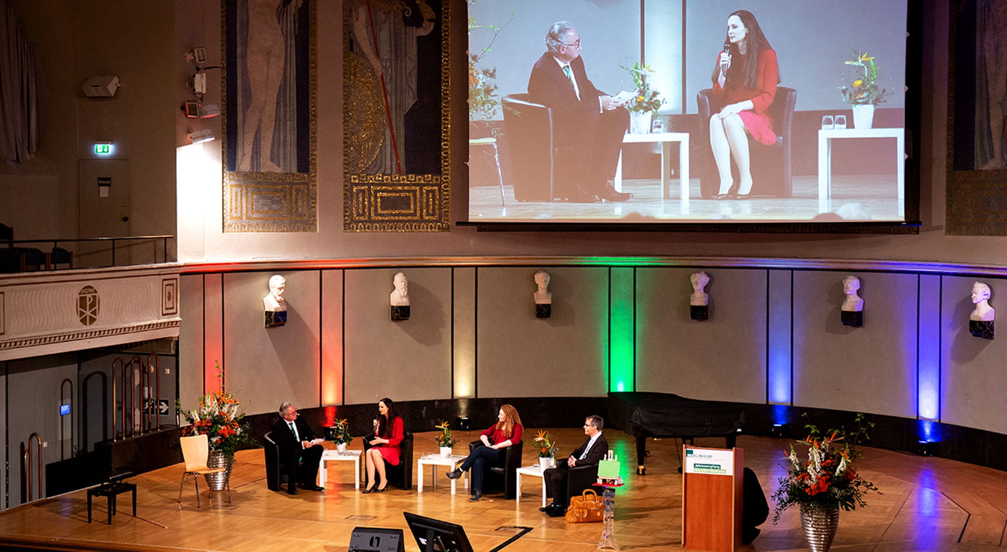 Podiumsdiskussion Jahresempfang 2023 Panel discussion anual reception 2023 LMU clinic
